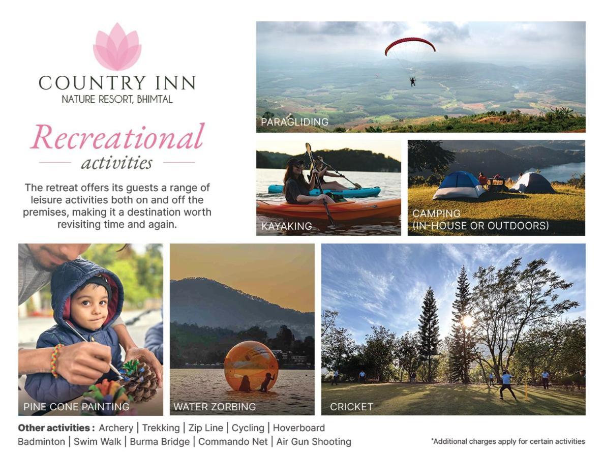 Country Inn Nature Resort Бхимтал Экстерьер фото